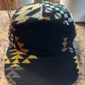 Original Use Black and White Cap